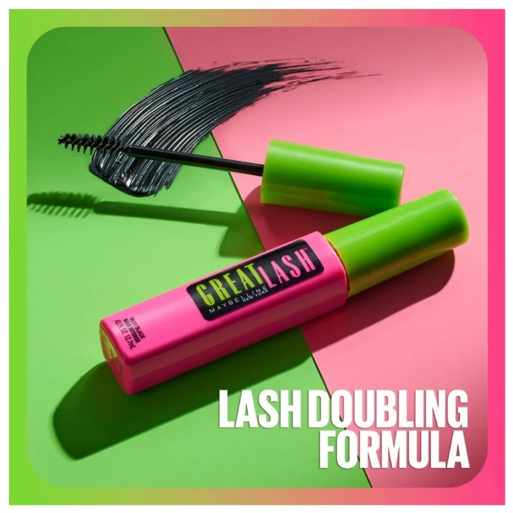 Maybelline Great Lash Lots of Lashes Mascara Shade: Very Black 🖤 🆕
